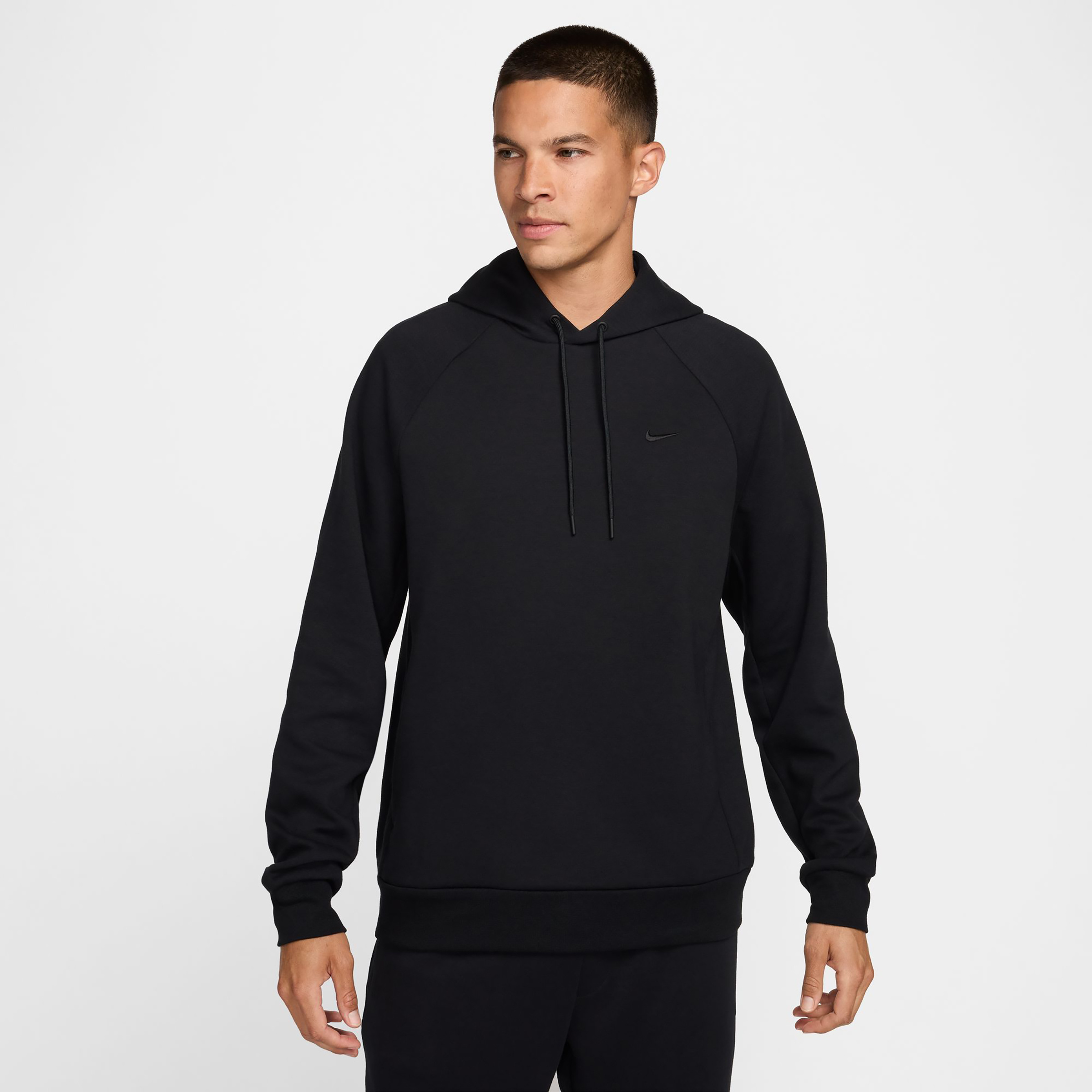 Nike Primary Fleece Herren Hoodies schwarz Größe L Lifestyle Schnell trocknend