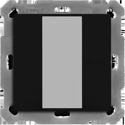MDT Tastsensor KNX Unterputz schwarz matt 4-fach 4pkt BE-TA550406.02 inklusive Ankopplung