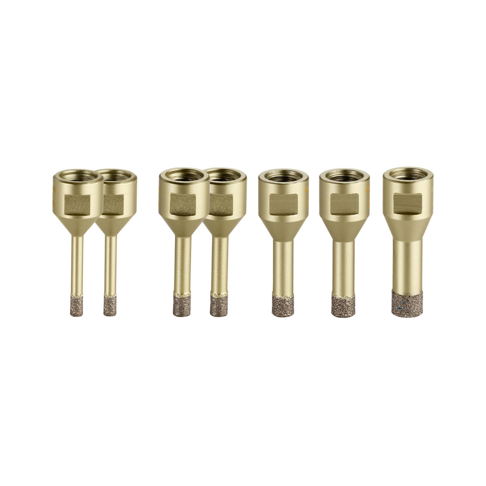 Metabo Fliesen-Diamantbohrkronen-Set "Dry", 7-teilig, M 14 (628321000)