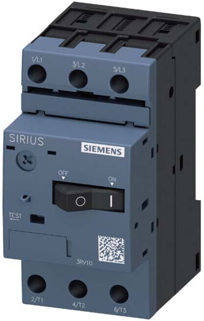 Siemens Disjoncteur numérique industriel 7-10A, N120A 3RV1011-1JA10 (3RV10111JA10)