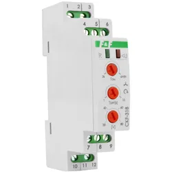 Phasenwächter Überwachungsrelais ohne N-leitung 3x400V 2x8A 40-80V F&F CKF-318
