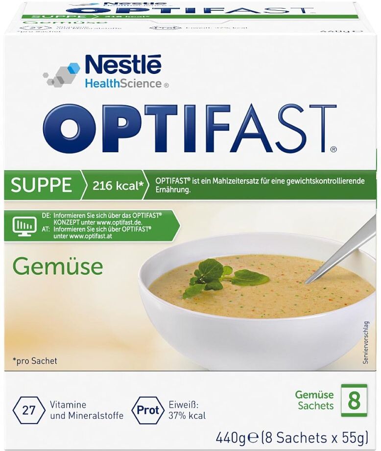 Optifast Suppe Gemüse Pulver