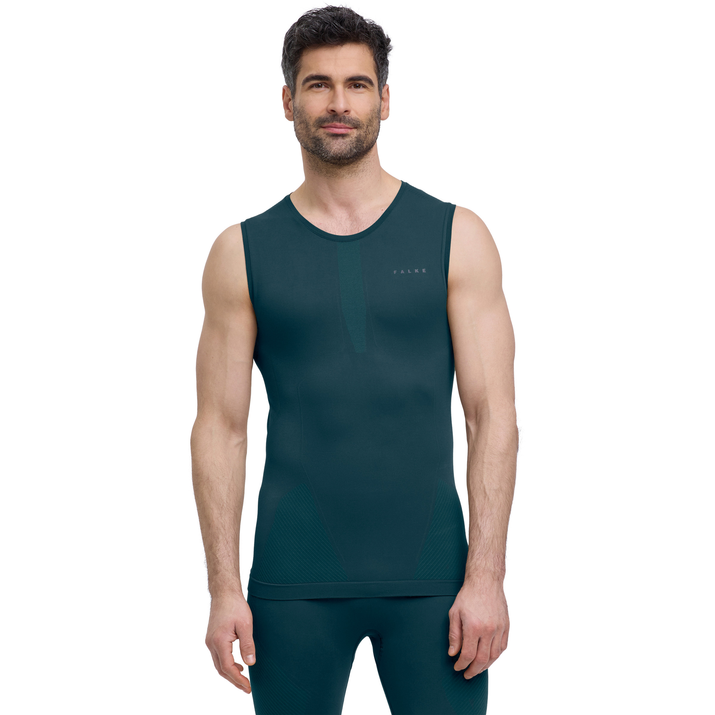 Falke Singlet Herren Tanktops schwarz Größe M Elastisch