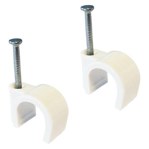 Okko Cable clip, NC10-14, 10 - 14 mm, white, 50 pcs. (60389677)