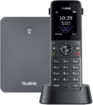 Yealink W73P - cordless VoIP phone with caller ID - 3-way call capability