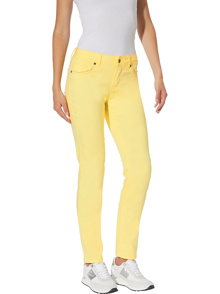 Heine Jeans - Slim fit - in Gelb - 48