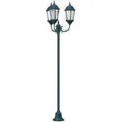 vidaXL Garten-Licht Vintage gebürstetes Grün 57 x 49 x 241 cm
