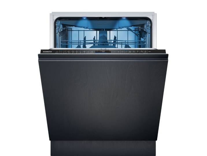 SIEMENS vollintegrierbarer Geschirrspüler iQ700 SN87EX01CE, 14 Maßgedecke, glassZone für empfindliche Gläser und hohe Flexibilität beim Beladen