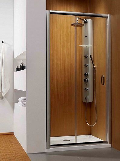 Radaway Premium Plus Dwj drzwi wnękowe 100cm szkło fabric 33303-01-06N