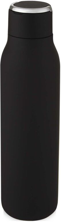 Bouteille isotherme personnalisable 600 ml Marka noir