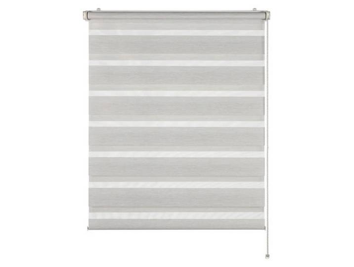 Schöner Wohnen Doppelrollo, Beige, Uni, 75x150 cm, Länge universell einstellbar, Heimtextilien, Vorhänge, Rollos, Doppelrollos