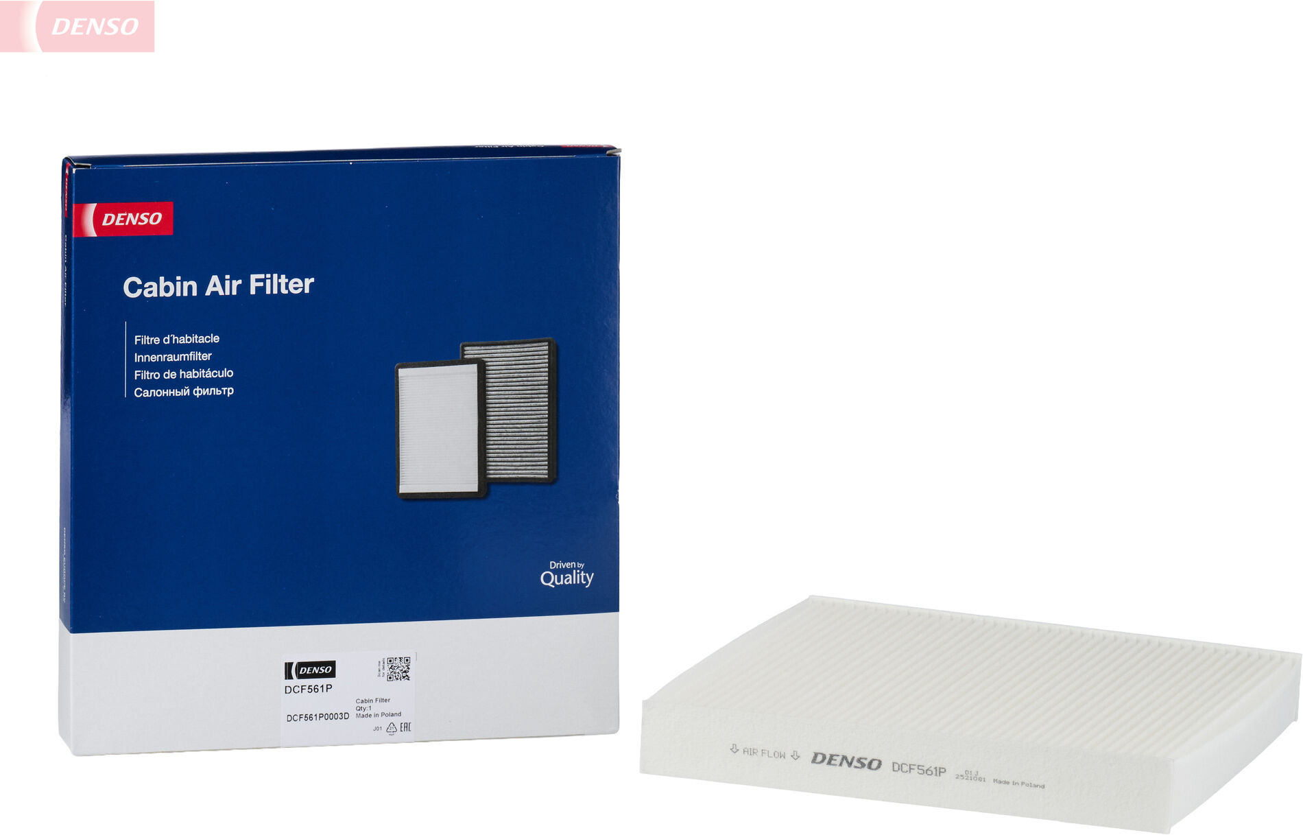 Denso Filter, Innenraumluft Dcf461p Für Vw Skoda