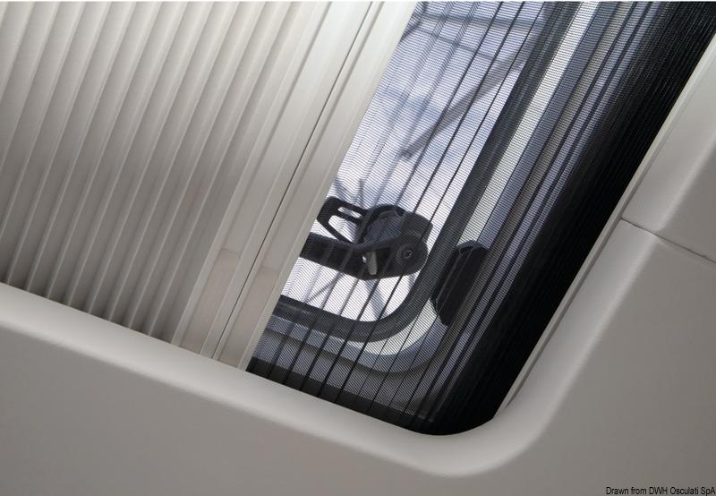 Oceanair SkyScreen Plissee für Lewmar 60 - Osculati 19.803.60