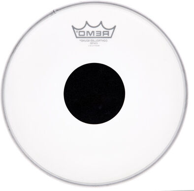 Remo "10" CS Coated Black Dot Snare"
