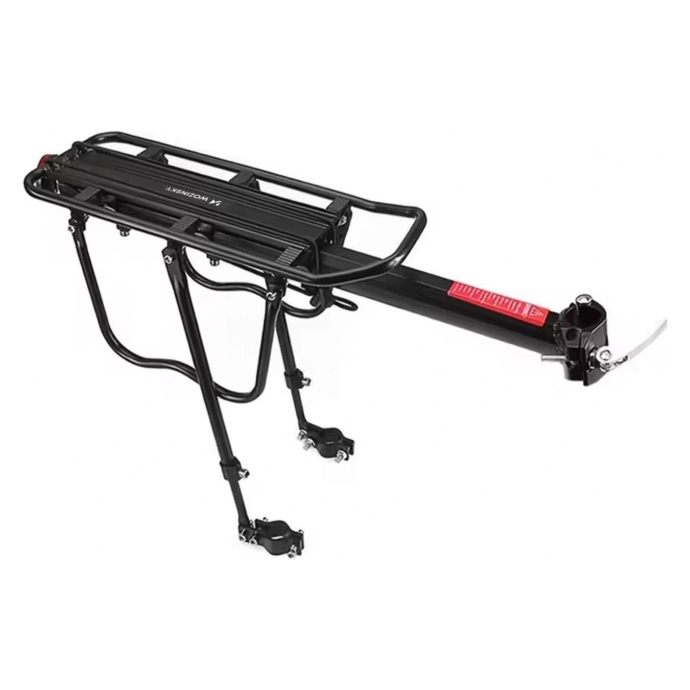 Wozinsky Fahrradträger für Fahrräder von 22 bis 27 Zoll, verstellbar bis 50 kg - schwarz (1409315874)