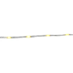WellHome - Wiederaufladbares LED-Solarlicht mit Fernbedienung, warmweiß, mit 13 Modi, Timer und 3 m Kabel