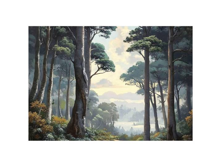FOTOTAPETE 3D Effekt Wald Natur 400x280