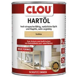 Clou  Hartöl  Arbeitsplatten-Öl  Möbel-Öl  Treppenöl  farblos  2,5  l
