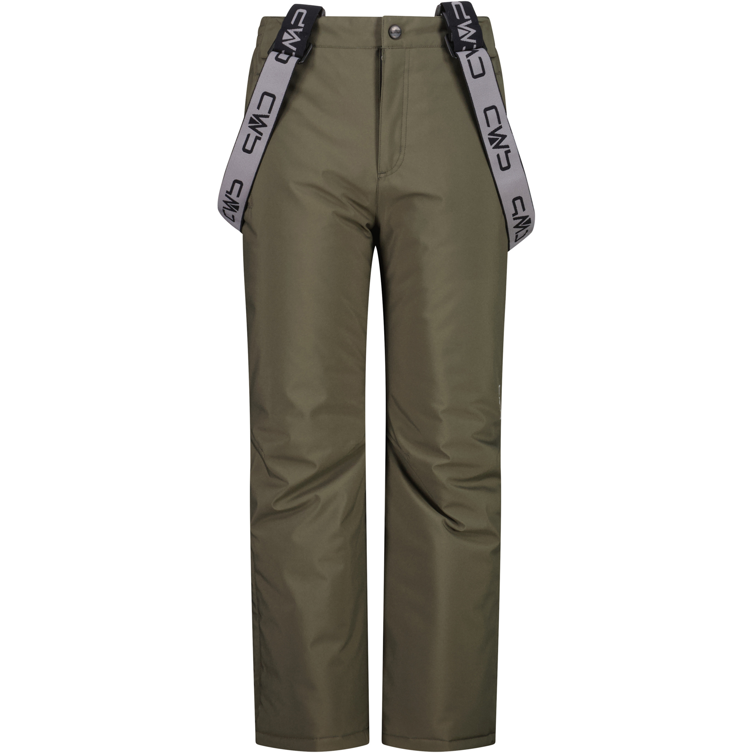 CMP Skihose Kinder Isolationshose oliv Größe 92 Skifahren Winddicht Wasserabweisend