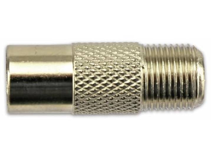 F (v) - Coax IEC (m) adapter