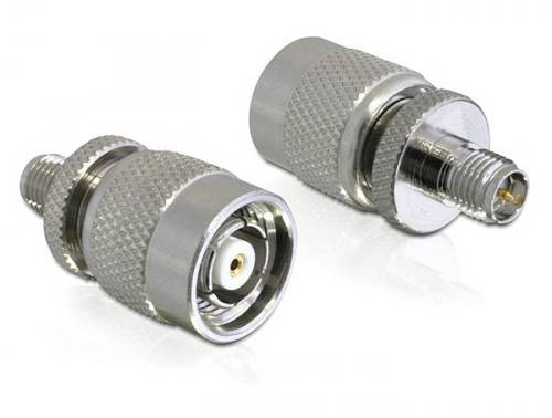 Delock 88411 88411 HF-Adapter RPSMA-Buchse - RPTNC-Stecker 1St.
