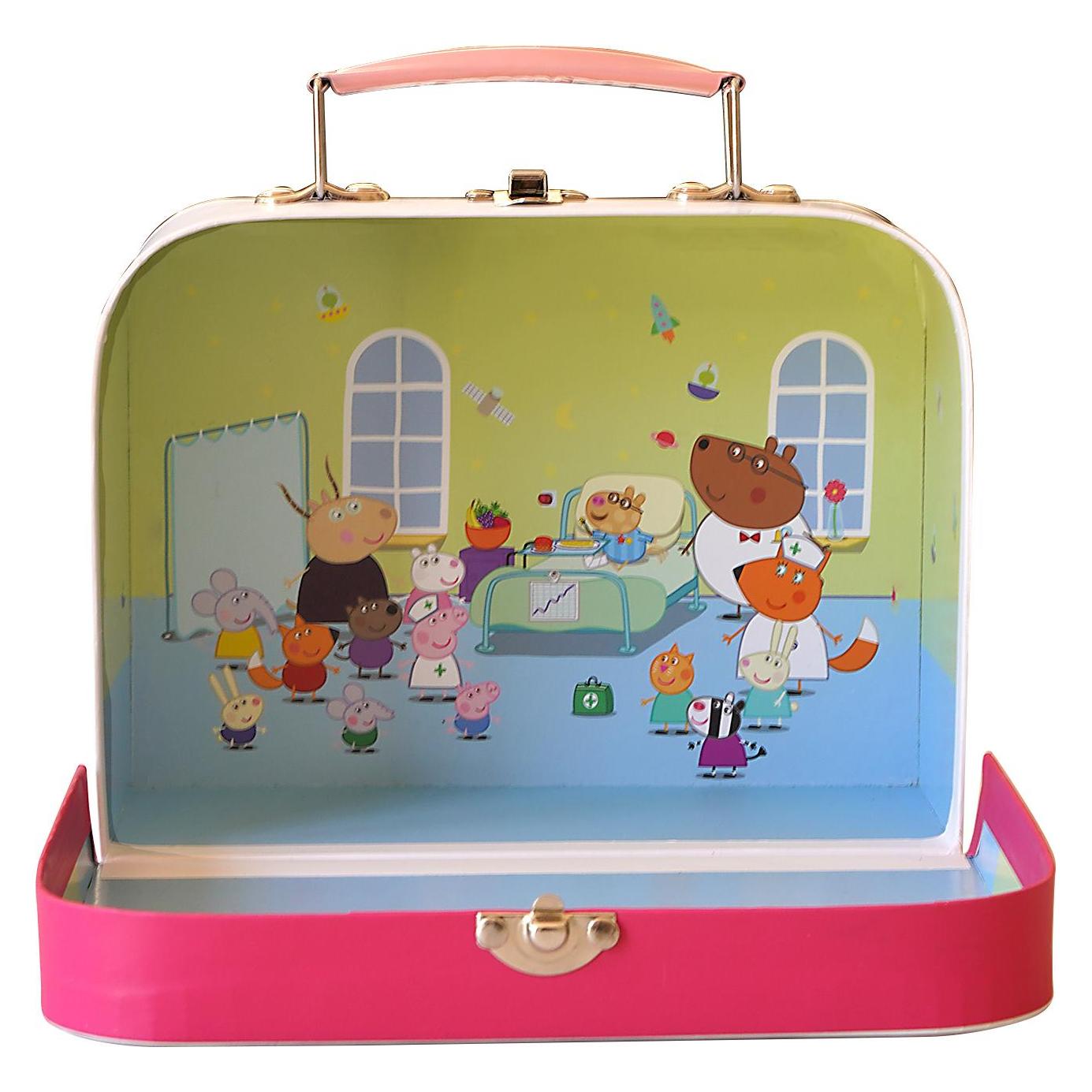Barbo Toys Wooden set of a little doctor in a suitcase (9002)