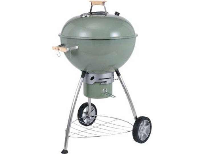 Essentielb - Barbecue Charbon Ebck1 Vert Sur Pieds 55 Cm