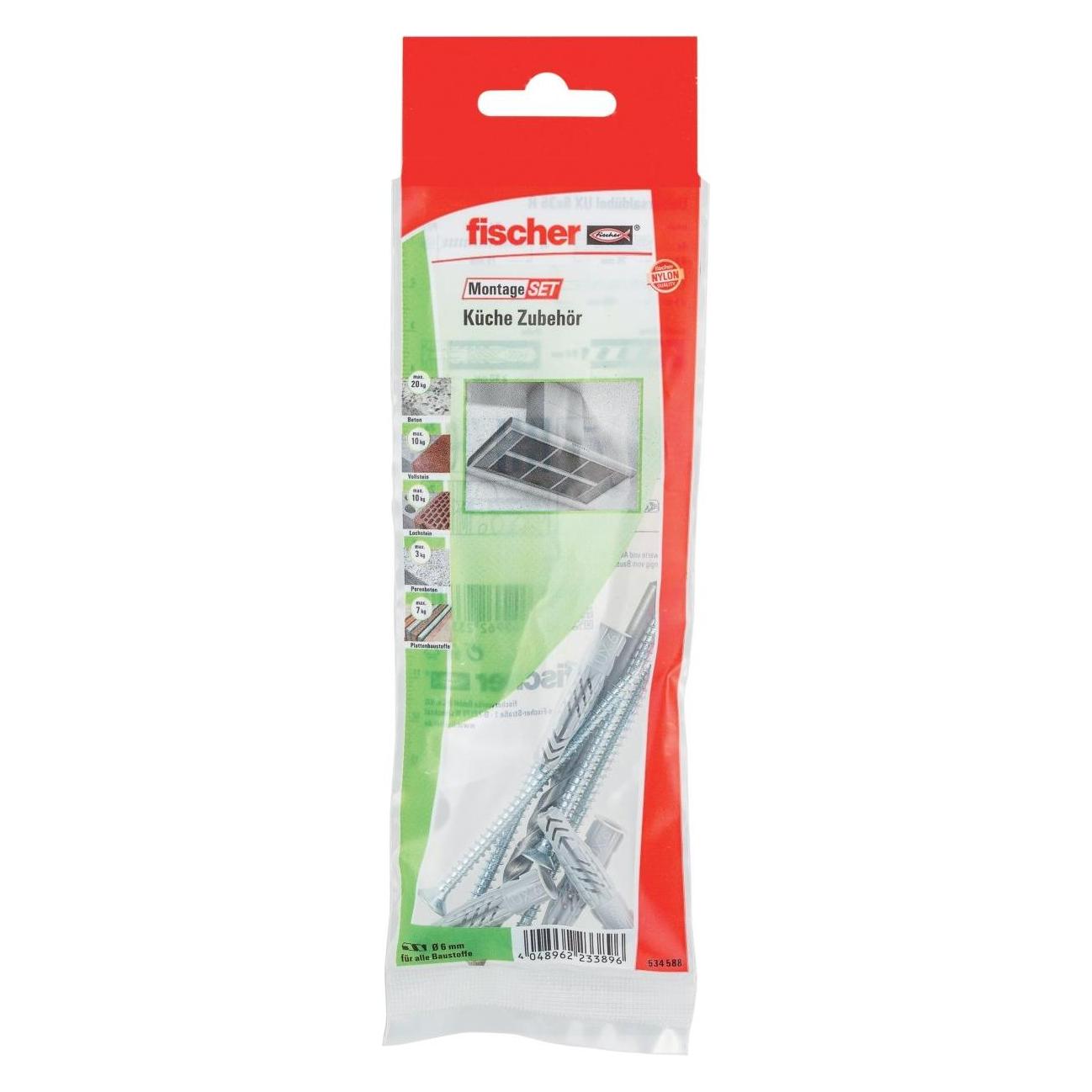 Fischer Fisc D?bel SX 8x40 K 20 049108 (8 Stk.) (534588)