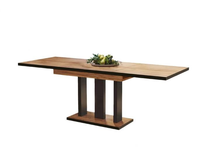 Endo-Moebel Esstisch Esstisch Appia Special 130 / 210cm schwarz Esszimmertisch erweiterbar