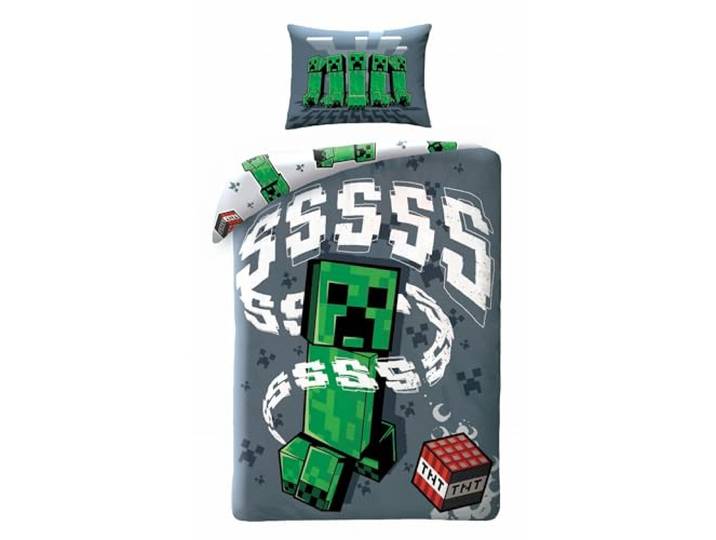 Halantex Minecraft Beddengoed, 140 x 200 cm + 70 x 90 cm, 100% katoen