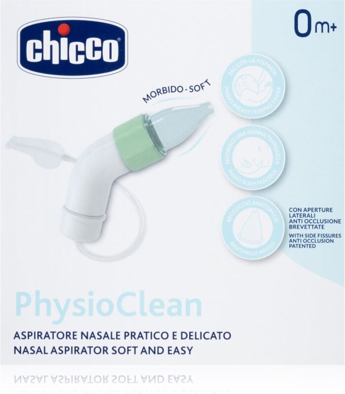 Chicco PhysioClean Nasal Aspirator Soft and Easy appareils d’aspiration nasale 0m+ 1 pcs