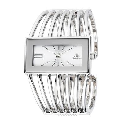 Quarzuhr, silber (silberfarben), Armbanduhren, Damen, Quarzuhr