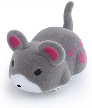 Inspired Finds SwiftMouse Rechargeable Interactive Running Mouse Toy For Cats gray