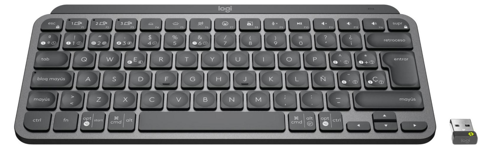 Logitech MX Keys Mini Business Keyboard, grafiet