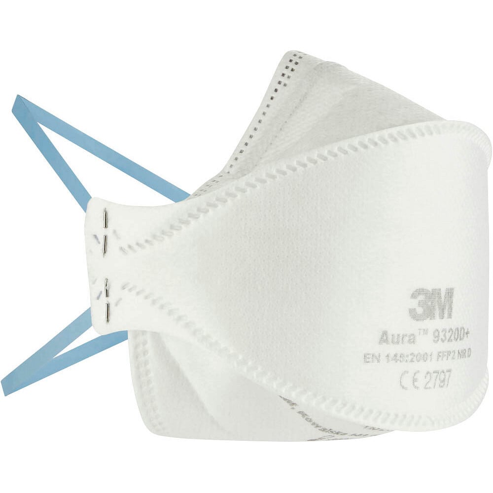 3M Aura 9320D+ FFP2 NR D Atemschutzmasker DIN EN 149:2001, A1:2009