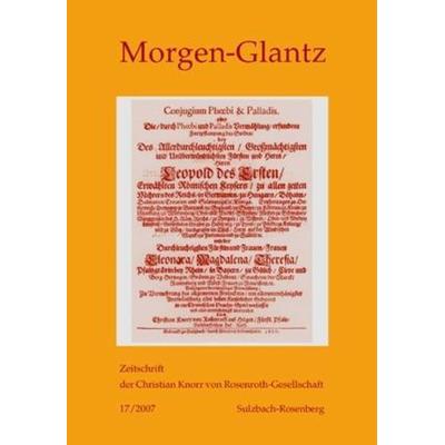 Morgen-Glantz 17/2007, Taschenbuch von , Peter Lang AG, Internationaler Verlag der Wissenschaften, 978-3-03911-457-3