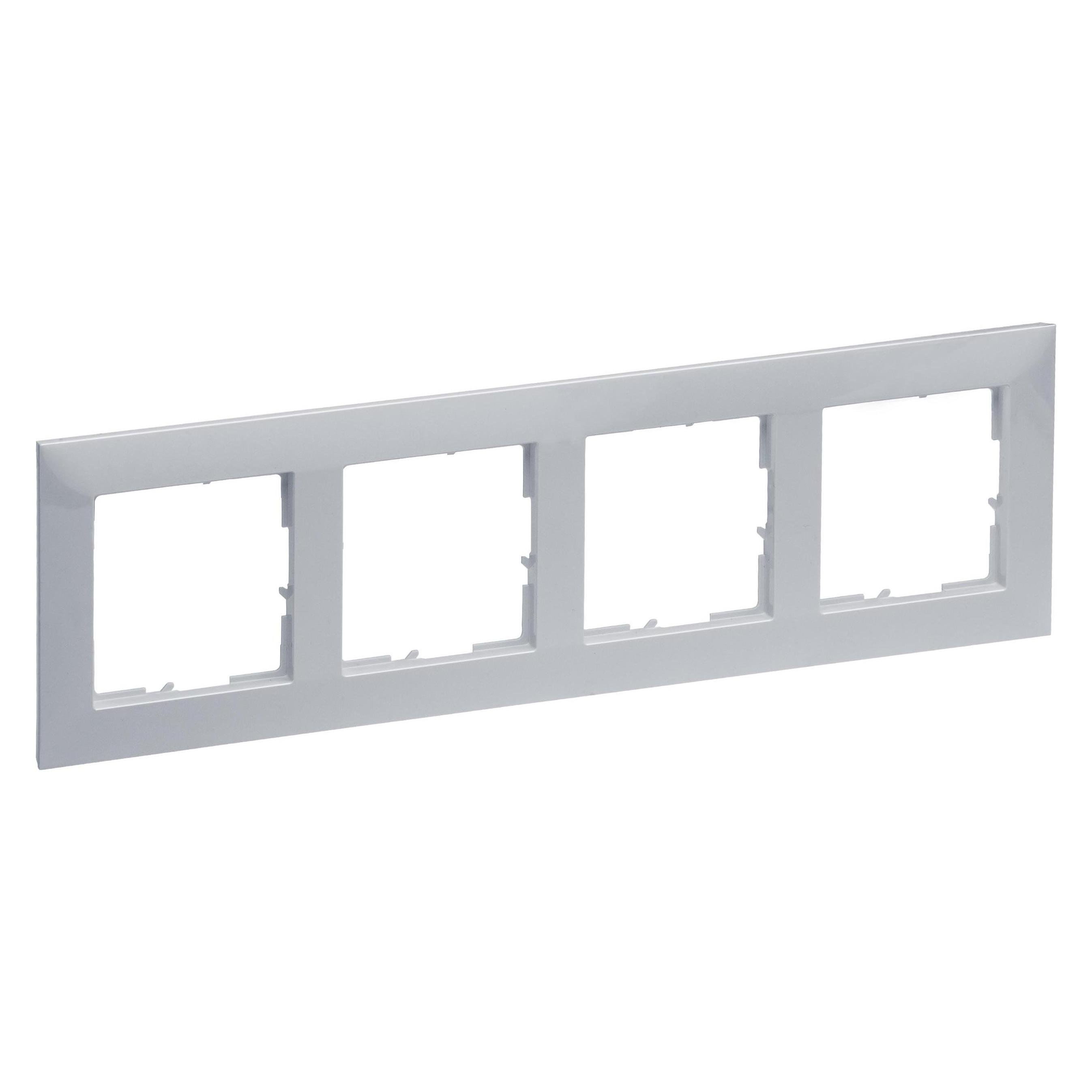 Legrand SEANO 4-fach Rahmen, Thermoplast, Halogenfrei (765274)