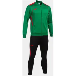 JOMA Championship VII Trainingsanzug Kinder 456 - grün/rot 116