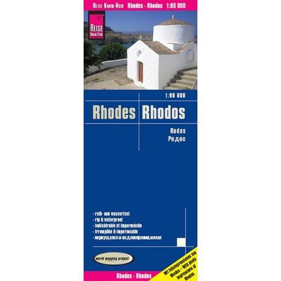 Reise Know-How Landkarte Rhodos / Rhodes (1:80.000), Sonstige von Reise Know-How Verlag Peter Rump, Reise Know-How Verlag Peter Rump GmbH,
