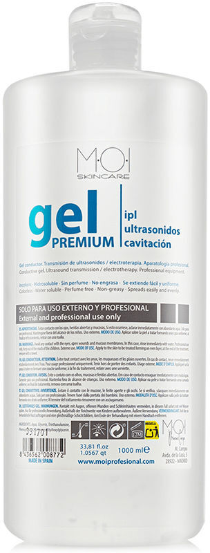 Moi Gel per Ultrasuoni Premium 1000 ml