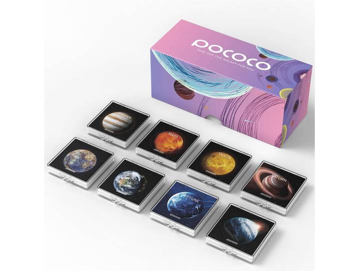 Immersive Planet - Disques pour projecteur POCOCO Galaxy, 5k Ultra HD, 8 pièces (sans projecteur)