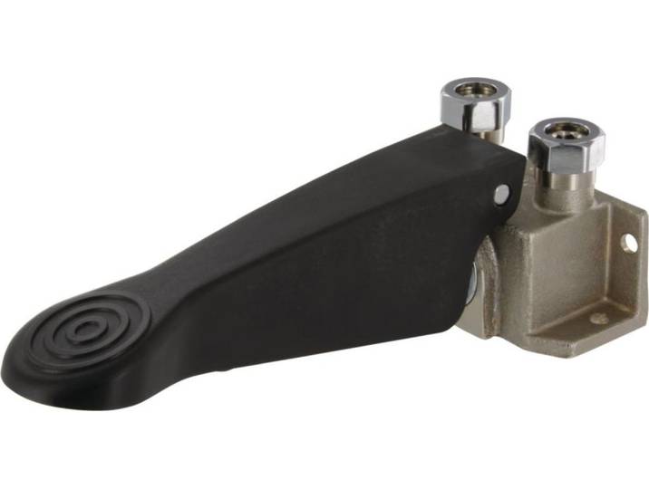 Robinet Sol 520 monopédale -PRESTO - fixation murale ou au sol - 23614