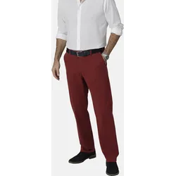 Anzughose BABISTA "Hose MODAFLORO", Herren, Gr. 50, rot, Obermaterial: 98% Baumwolle CO. 2% Elasthan EL., regular fit, Hosen Anzughose, mit mehr Bequemlichkeit