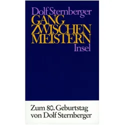 Sternberger,D.:Schriften.08 Gang zw.Mei, Fachbücher von Dolf Sternberger