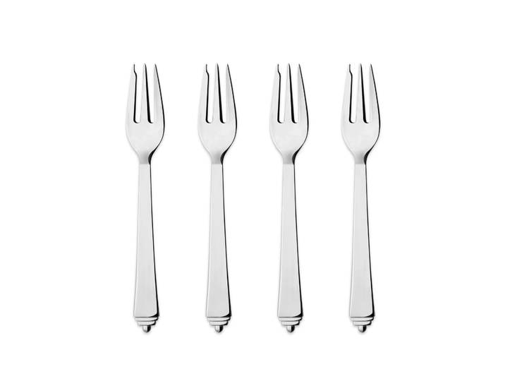 Georg Jensen Fourchette à tarte Pyramid Lot de 4