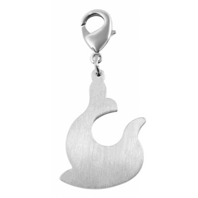 Kettenanhänger ADELIA´S "stylischer Schmuck Anhänger aus Edelstahl", gelb, Schmuckanhänger, Damen, Edelstahl, Kettenanhänger