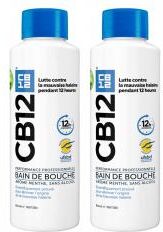 CB12 12 Heures Rinçage buccal Lot de 2 x 500 ml - Lot 2 x 500 ml