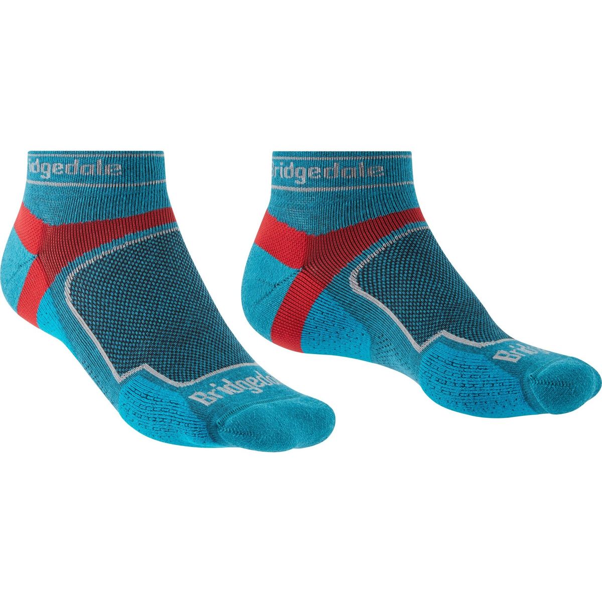 Bridgedale Trail Run Ultralight T2 Coolmax Sport Low blue (436) M 710256-436-M