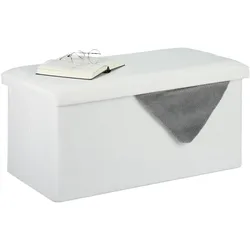 Relaxdays, Sitzbank, Sitzbank (76.50 cm)