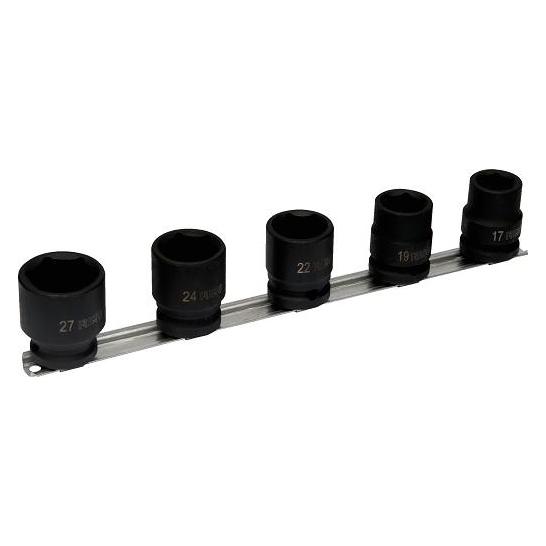 Irimo Set mit 5 Stück. 1/2" Sechskant-Steckschlüsseleinsätze M17-M27 (49834661)